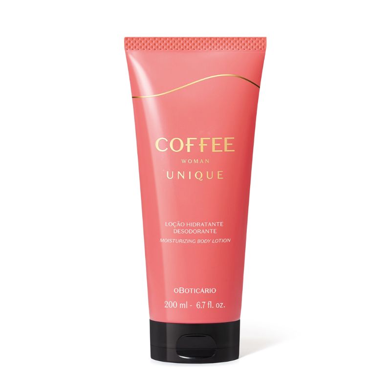 LO��O HIDRATANTE DESODORANTE CORPORAL COFFEE WOMAN UNIQUE FLORIENTAL GOURMAND 200ML